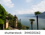view of como lake  italian...