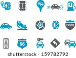 vector icons pack   blue series ...