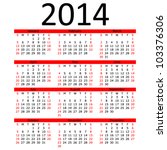 julian calendar 2014