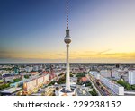 berlin  germany city skyline at ...
