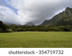 ko'olau mountains  oahu  hawaii