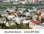 reykjavik colourful city