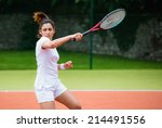 Female Tennis Player Free Stock Photo - Public Domain Pictures