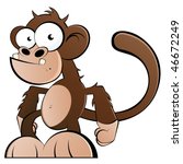 Asian Monkey Cartoon