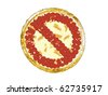 No Pizza Sign