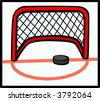 Hockey Goal Clipart