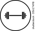 Barbell Symbol