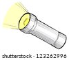 Flashlight Sketch Stock Vector Illustration 75026038 : Shutterstock