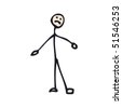 Sad Stick Figure