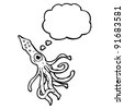 giant octopus cartoon