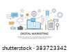 stock-vector-digital-marketing-laptop-bu