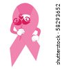 Cartoon Cancer Ribbons