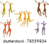 colorful dancing figures