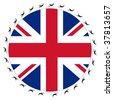 Circular British Flag