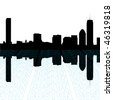 stock vector : Boston skyline