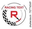 racing emblem