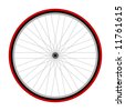 Bicycle Wheel Illustration