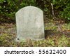 empty headstone