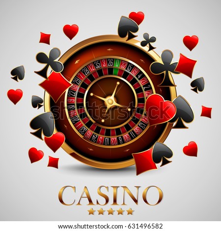 Gambling vector background