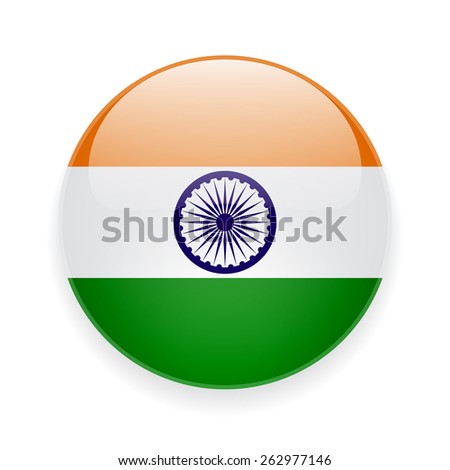 Download Indian Flag Form Glossy Icon Stock Illustration 116647951 ...