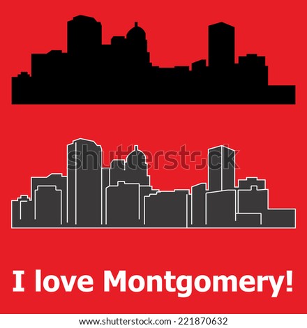 Montgomery Alabama Stock Vectors & Vector Clip Art | Shutterstock