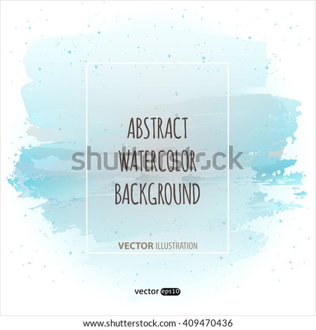 watercolor template