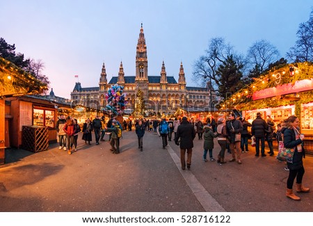 VIENNA AUSTRIA NOVEMBER 30 2016 Annual Stock Photo (Edit Now) 528716122 ...