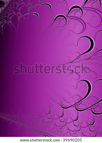 Ornament Vector Beauty Salon Background Purple Stock Vector 146283314