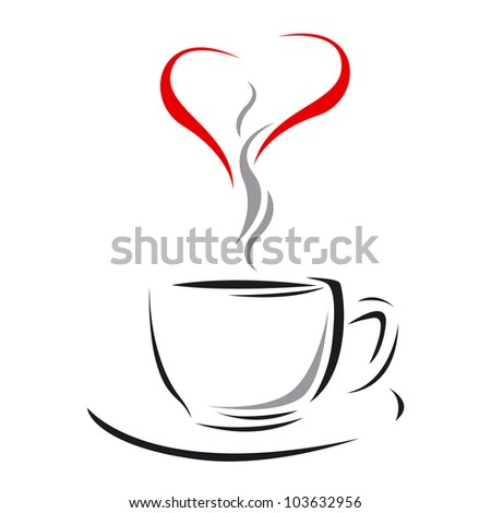 Coffee Cup Stock Vector 61301434 - Shutterstock