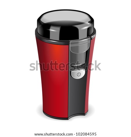 Download Coffee Grinder Vector Stock Vector 102084595 - Shutterstock