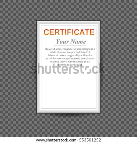 business award certificate template