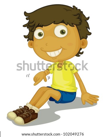 Tying Shoes Stock Vectors & Vector Clip Art | Shutterstock