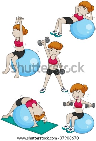 Bicep Curl Stock Illustrations & Cartoons | Shutterstock