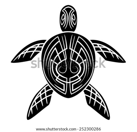 Turtle Symbol Stock Vector 241869790 - Shutterstock