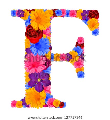 Letter F Flowers Stock Images, Royalty-Free Images & Vectors | Shutterstock