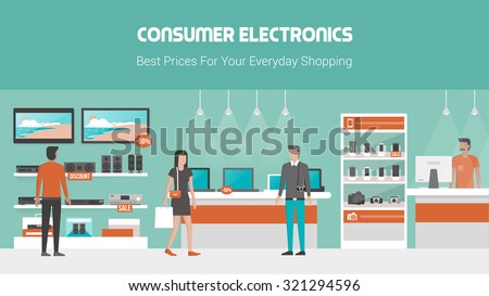 electronic shop