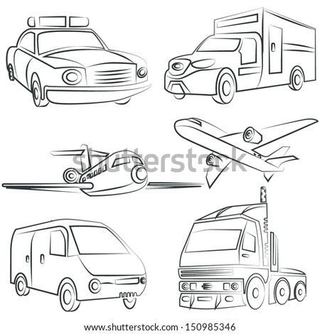 Drawing Traffic Stock Photos, Images, & Pictures | Shutterstock