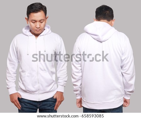 Download Blank Sweatshirt Mock Up Front Back Stock Photo 658593085 ...
