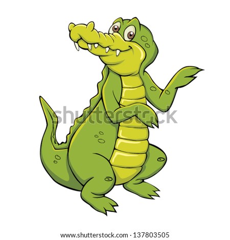 Aligator Stock Vector 137803505 - Shutterstock