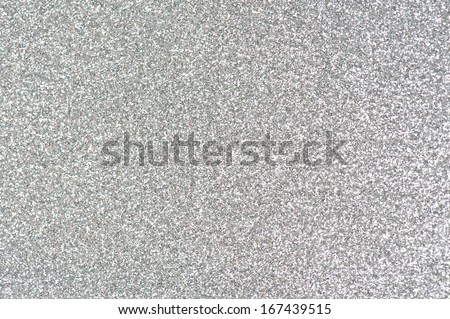 Silver Glitter Background Stock Photo (Royalty Free) 167439515