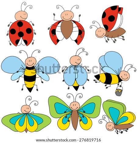 Butterfly Cartoon Stock Photos, Images, & Pictures | Shutterstock