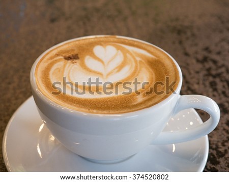 Coffee Art Love Heart Coffee Art Love Heart