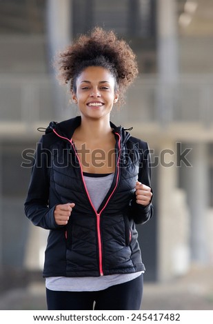 African American Woman Jogging Stock Photos, Images, & Pictures ...