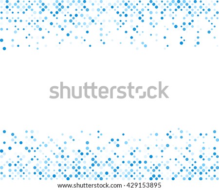 White Abstract Background Blue Dots Vector Stock Vector (Royalty Free