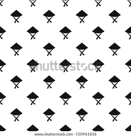 Vietnamese hat pattern. Simple illustration of vietnamese hat vector pattern for web