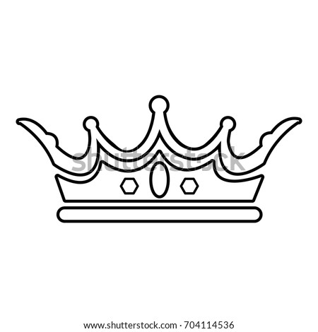 Free Free 308 Princess Crown Outline Svg SVG PNG EPS DXF File