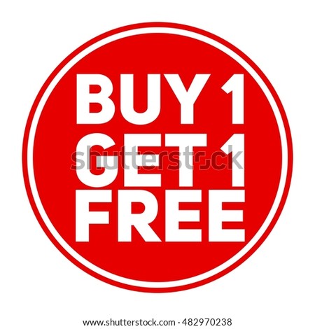 buy one get one free promotional stock illustration 482970238 buy one get one free promotional stock illustration 482970238