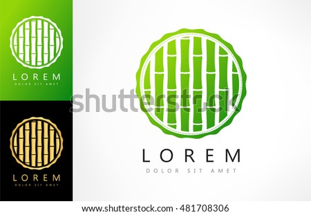 Bamboo vector logo