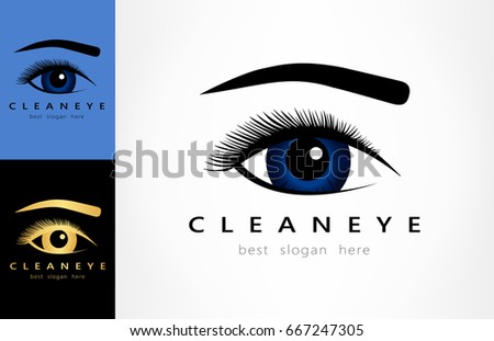 Eye Logo 스톡 벡터 667247305 - Shutterstock