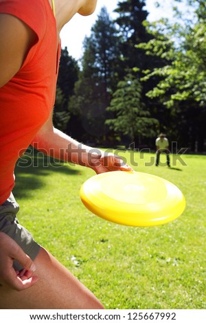 Frisbee Throwing Stock Photos, Images, & Pictures | Shutterstock